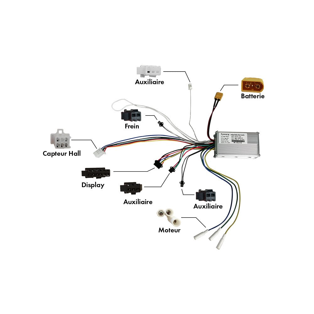 Contrôleur Z9 52V (avec capteur hall)