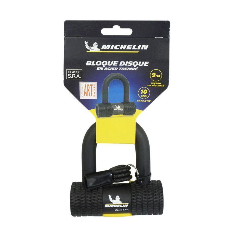 ANTIVOL & BLOQUE Disque MICHELIN en Acier Trempé (mini u) (Classe SRA)