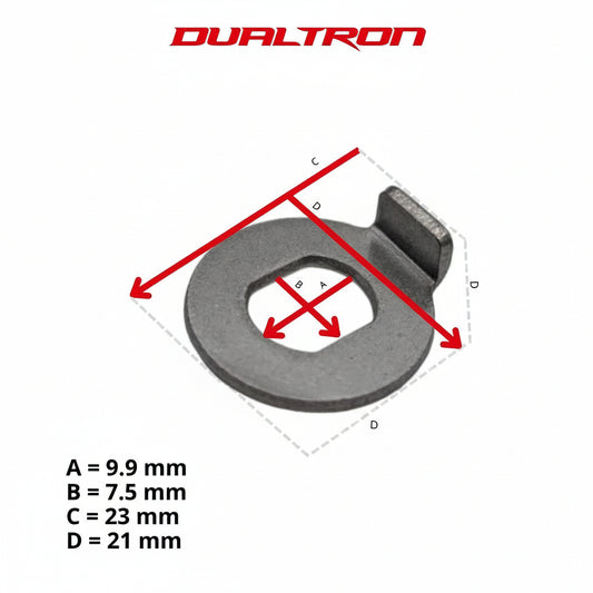 Rondelle ARRIÈRE du Moteur 0 Degré 10*12*9.9 DUALTRON