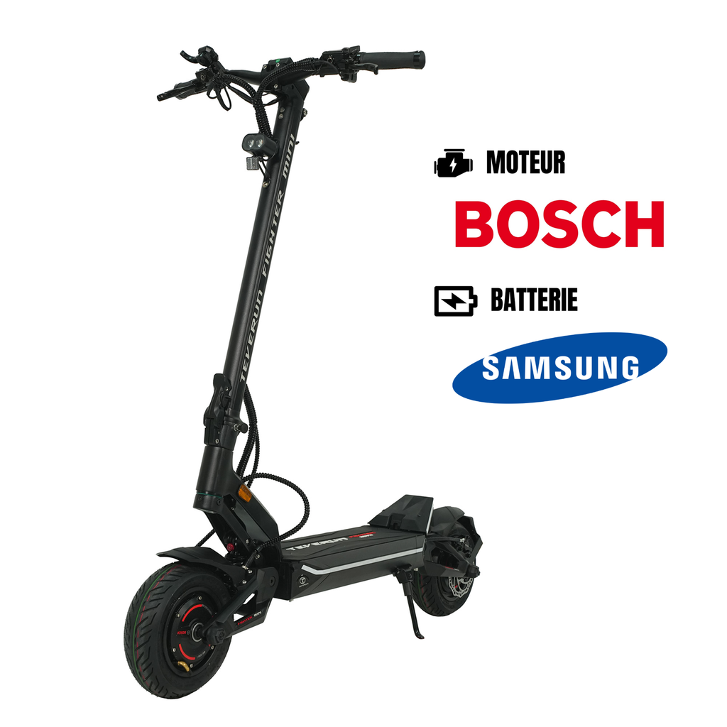 Trottinette électrique Teverun Fighter Mini 20.8AH 2000 W Noir Trottinette électrique Teverun Fighter Mini 20.8AH 2000 W Noir