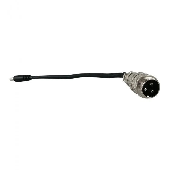 Adaptateur de Charge GX16 3Pins Male Vers DC 5.5 2.1mm Femelle