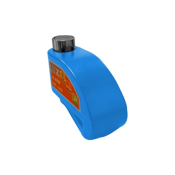 Antivol Bloque Disque Alarme Bleu