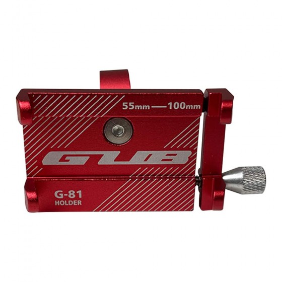 Support Téléphone GUB G81 Rouge