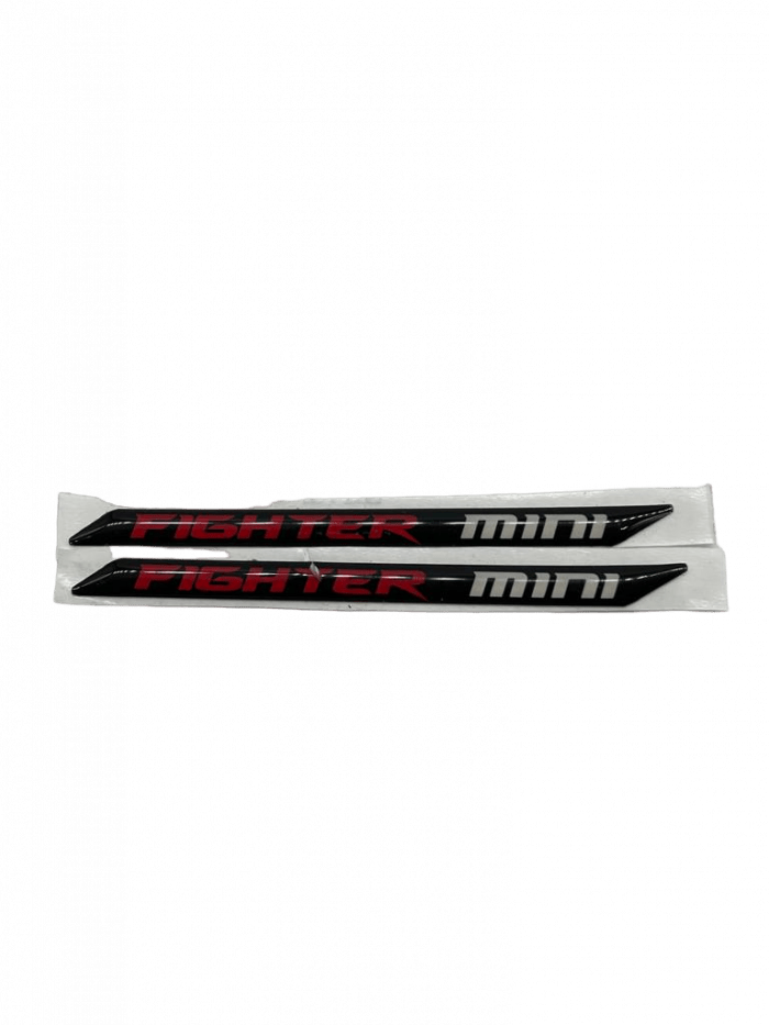Sticker de Bras de Fourche GAUCHE (AVANT & ARRIERE) TEVERUN FIGHTER MINI