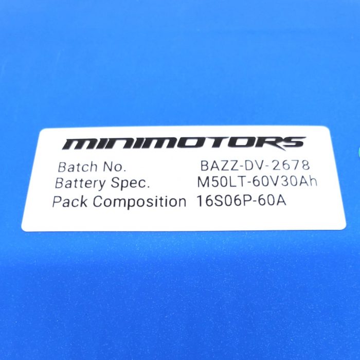 Batterie 60V 30Ah DUALTRON VICTOR & VICTOR LUXURY