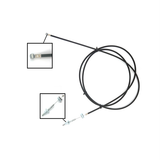 Câble de Frein à Tambour ARRIERE Avec Cale et Vis de Réglage DUALTRON POP