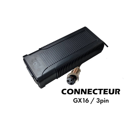 Chargeur 52V - 58,8V / 3A (Connecteur GX16-3p)