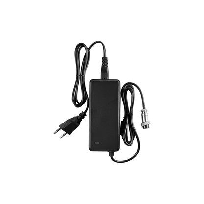 Chargeur 42V 2A Pour Batterie 36V (Connecteur GX16 3Pins Avec Adaptateur DC 5.5*2.1MM)