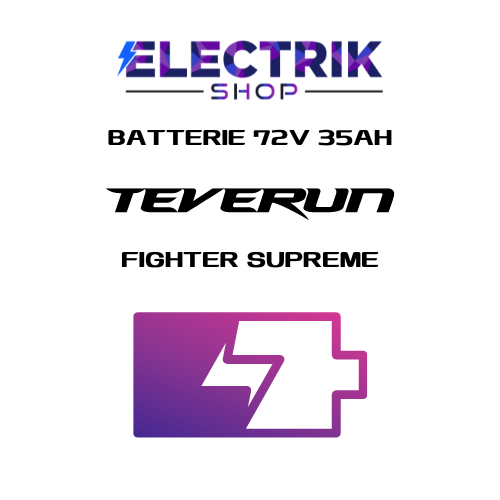 Batterie 72V 35Ah TEVERUN FIGHTER SUPREME