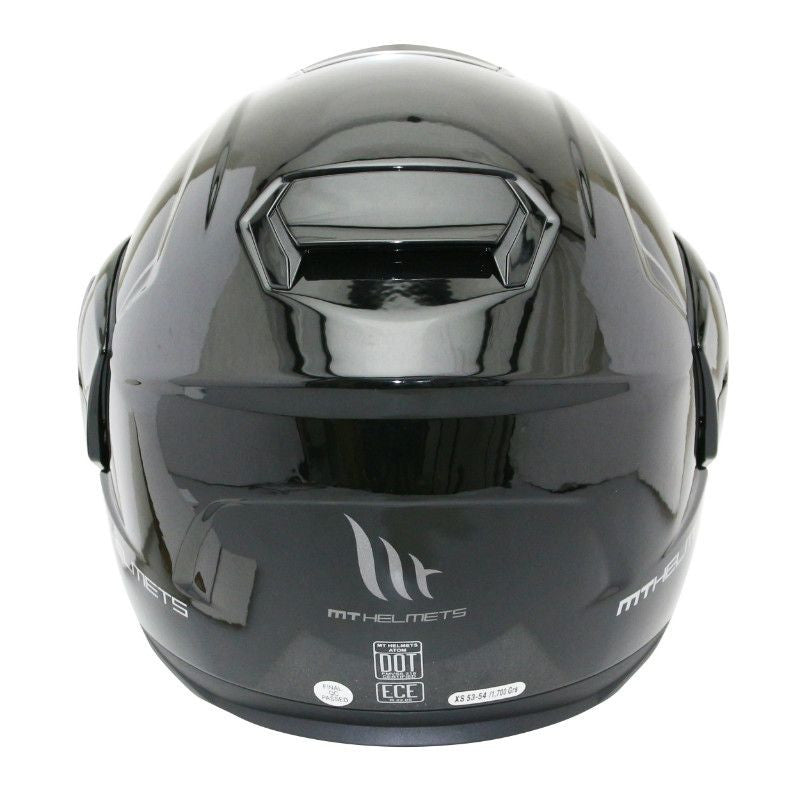 CASQUE MODULABLE MT ATOM SV Double Ecrans UNI NOIR Brillant