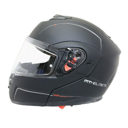 CASQUE MODULABLE MT ATOM SV Double Ecrans UNI NOIR MAT