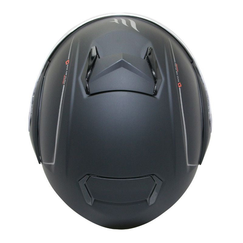 CASQUE MODULABLE MT ATOM SV Double Ecrans UNI NOIR MAT