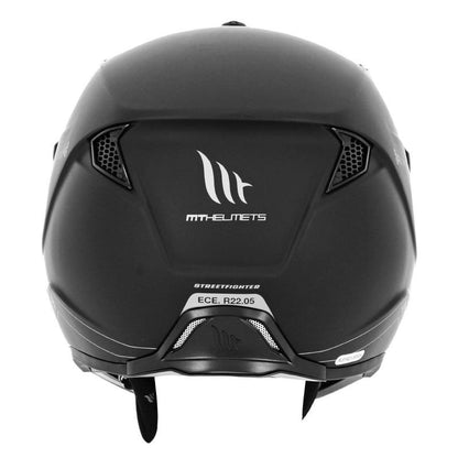 CASQUE TRIAL MT STREETFIGHTER SV UNI NOIR MAT (taille XS)