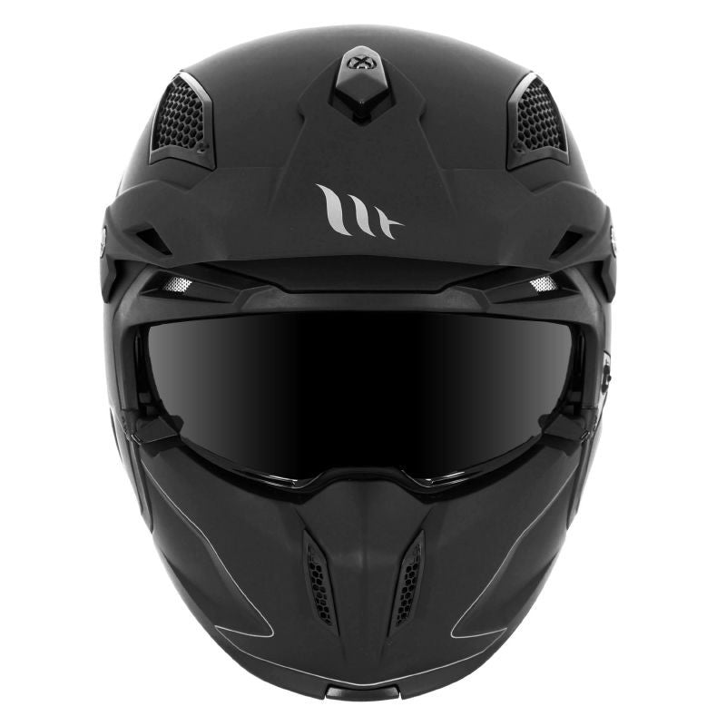 CASQUE TRIAL MT STREETFIGHTER SV UNI NOIR MAT (taille XS)