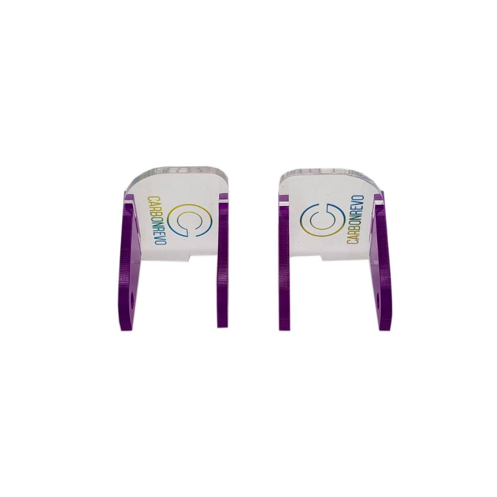 Câche LED AVANT VIOLET Translucide Paire CARBONREVO DUALTRON RAPTOR & ULTRA 1