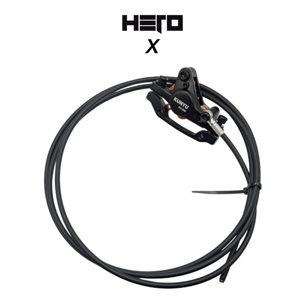 Etrier Frein avec Durite ARRIERE HERO X