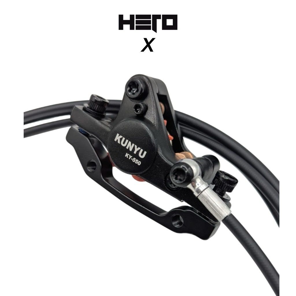 Etrier Frein avec Durite ARRIERE HERO X