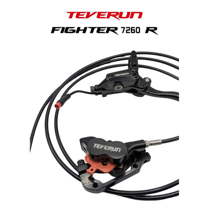 Kit de Frein Complet ARRIERE V2 4 PISTONS TEVERUN 7260R & FIGHTER 11 2025