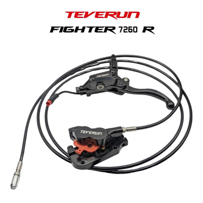 Kit de Frein Complet ARRIERE V2 4 PISTONS TEVERUN 7260R & FIGHTER 11 2025