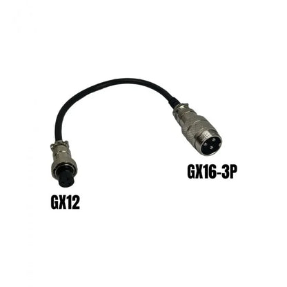 Adaptateur de Charge GX16 3Pins Male Vers GX12 3Pins Femelle