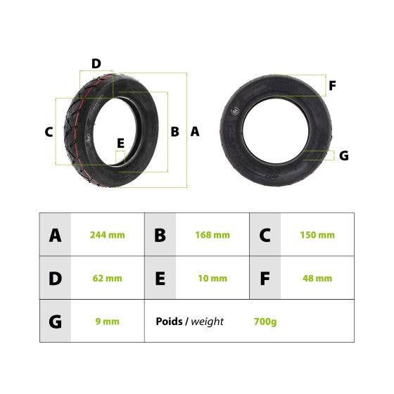 Pneu Renforcé CST 10X2.50